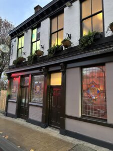 Riverside Kelham front roadside view of pub. Host your parties & celebrations here