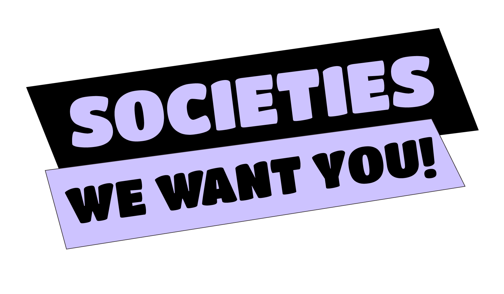 Pledge Student discount societies we want you@2x