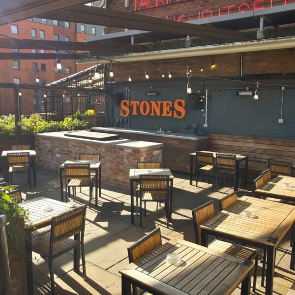 Tramlines Weekend at Riverside Kelham Outdoor BBQ Seating Beer Garden