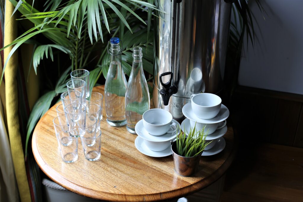 Riverside Kelham Meeting Room with a view refreshments