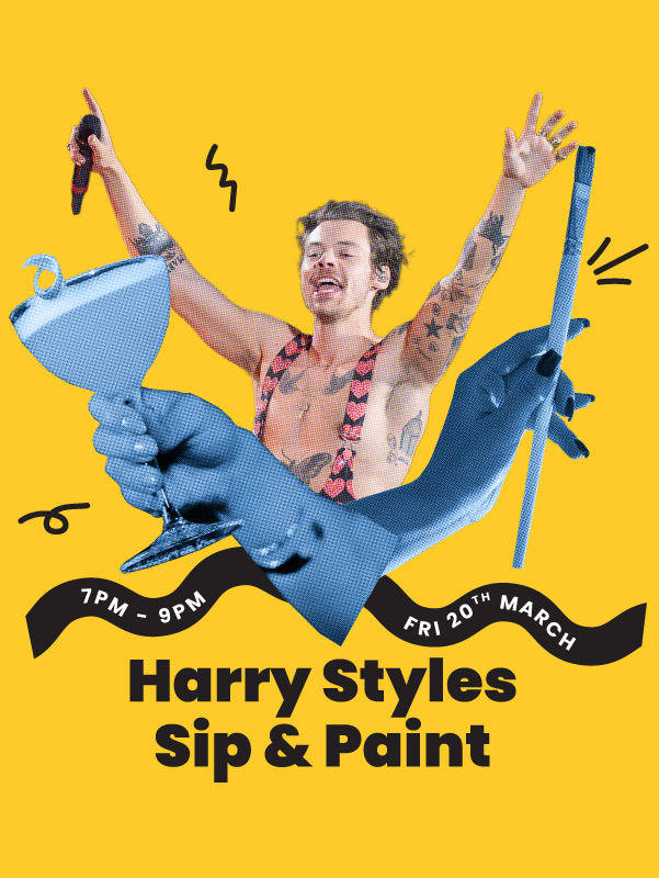 Harry Styles Sip & Paint Riverside Kelham
