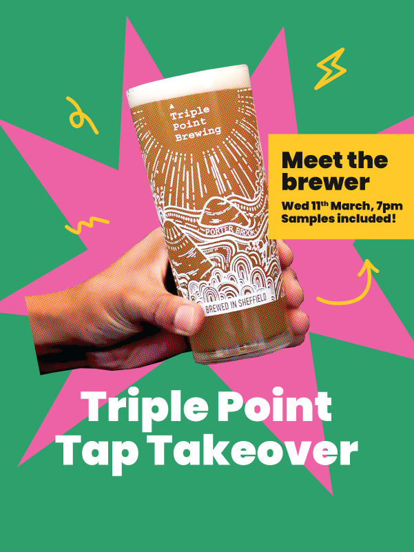 Triple Point Tap Takeover Sheffield Beer Week